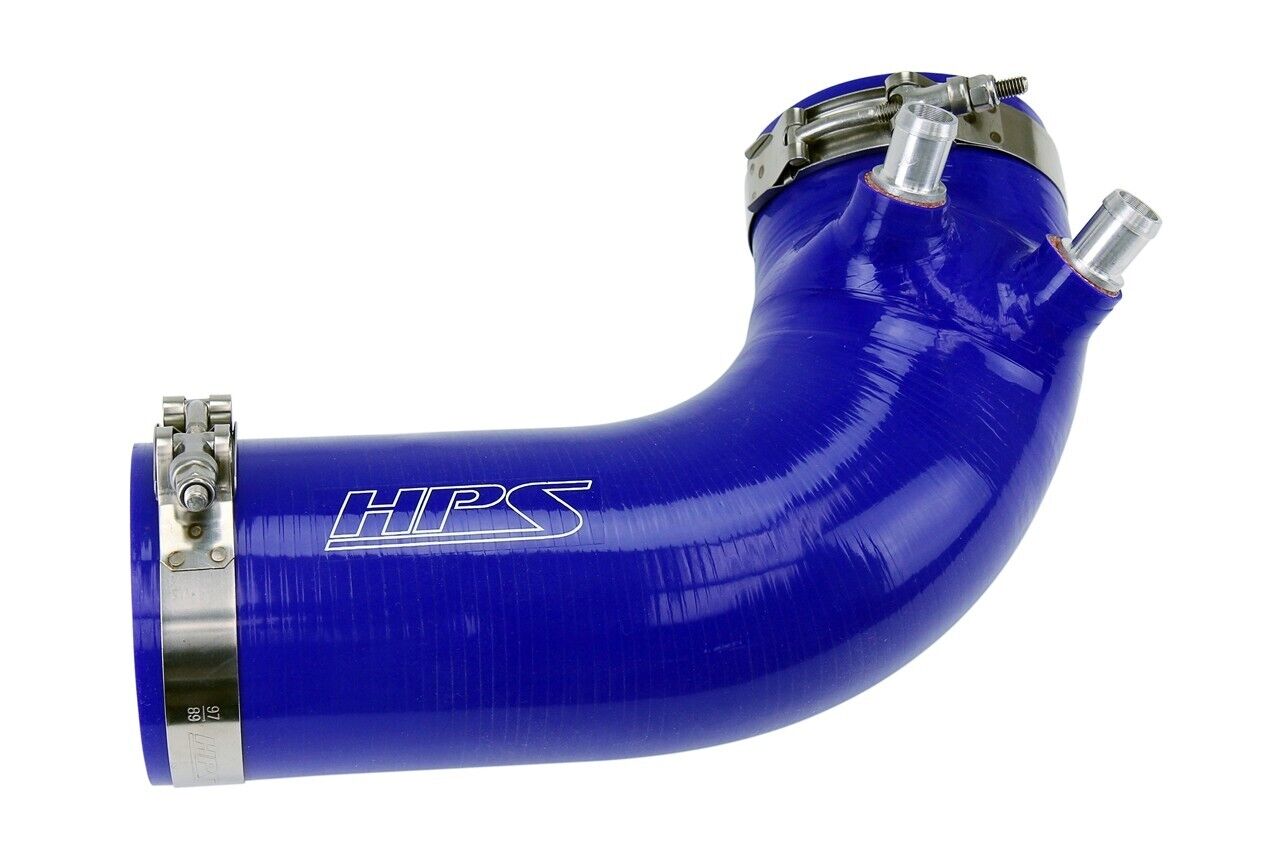 HPS Bue Silicone Post MAF Air Intake Hose Kit For Leuxs 16-20 GSF/15+ RCF 5.0 V8