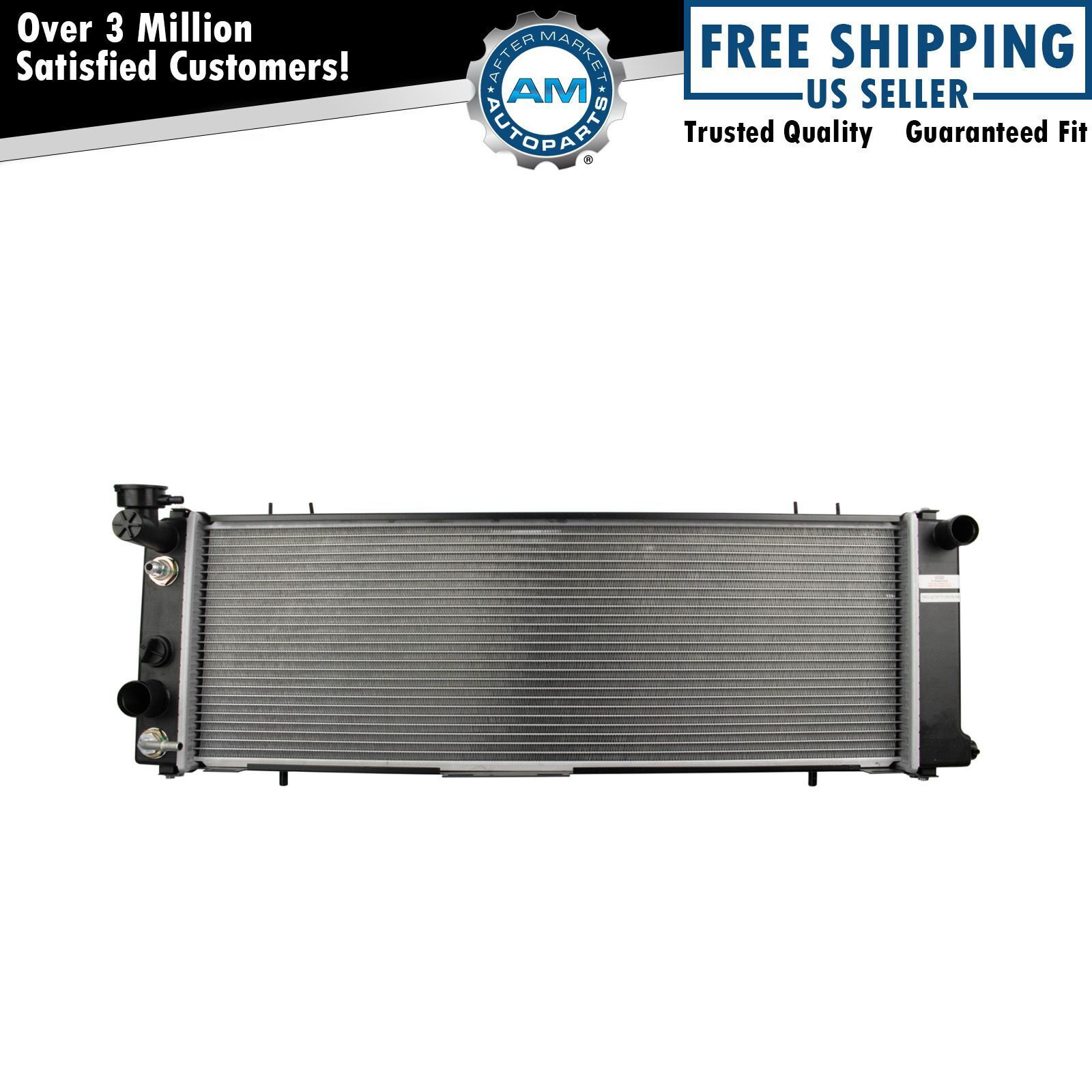 Radiator Assembly For 91-01 Jeep Cherokee 91-92 Comanche CH3010186 CU1193