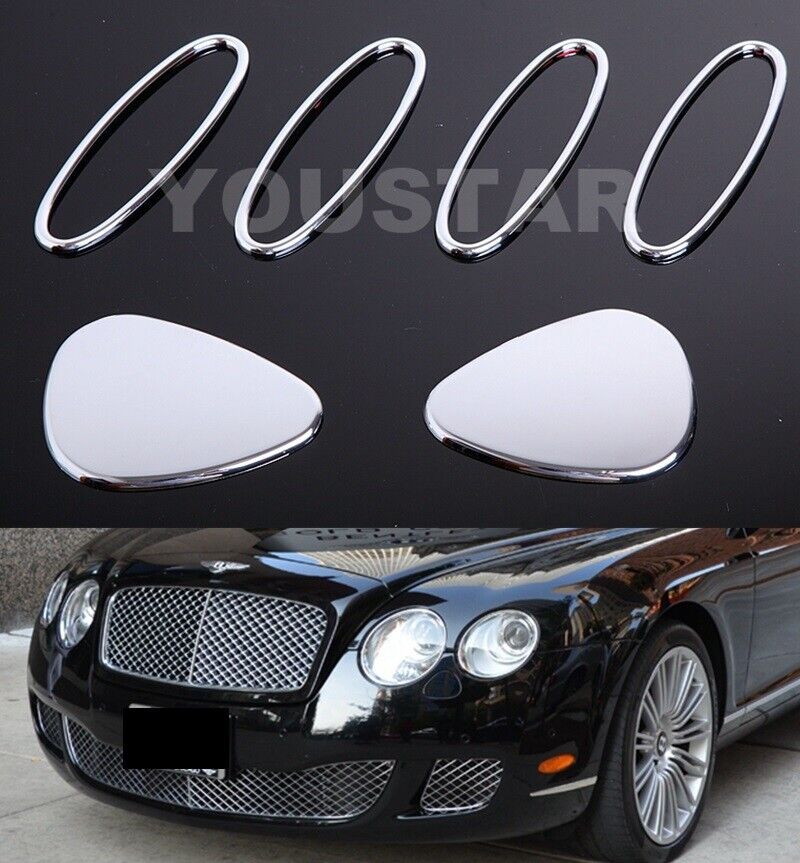 US STOCK Headlight Washer & Reflector Trims BENTLEY Continental GT FLYING SPUR