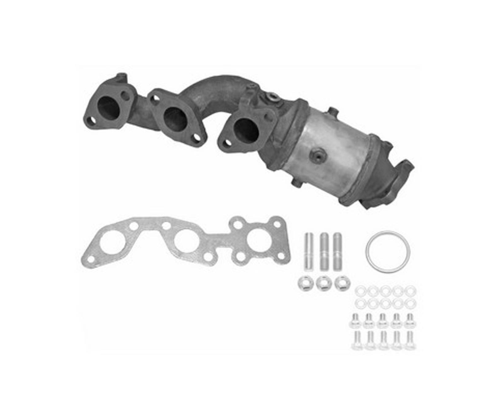 Fits 2002-2004 Nissan Frontier 3.3L P/S Manifold Catalytic Converter W Gaskets