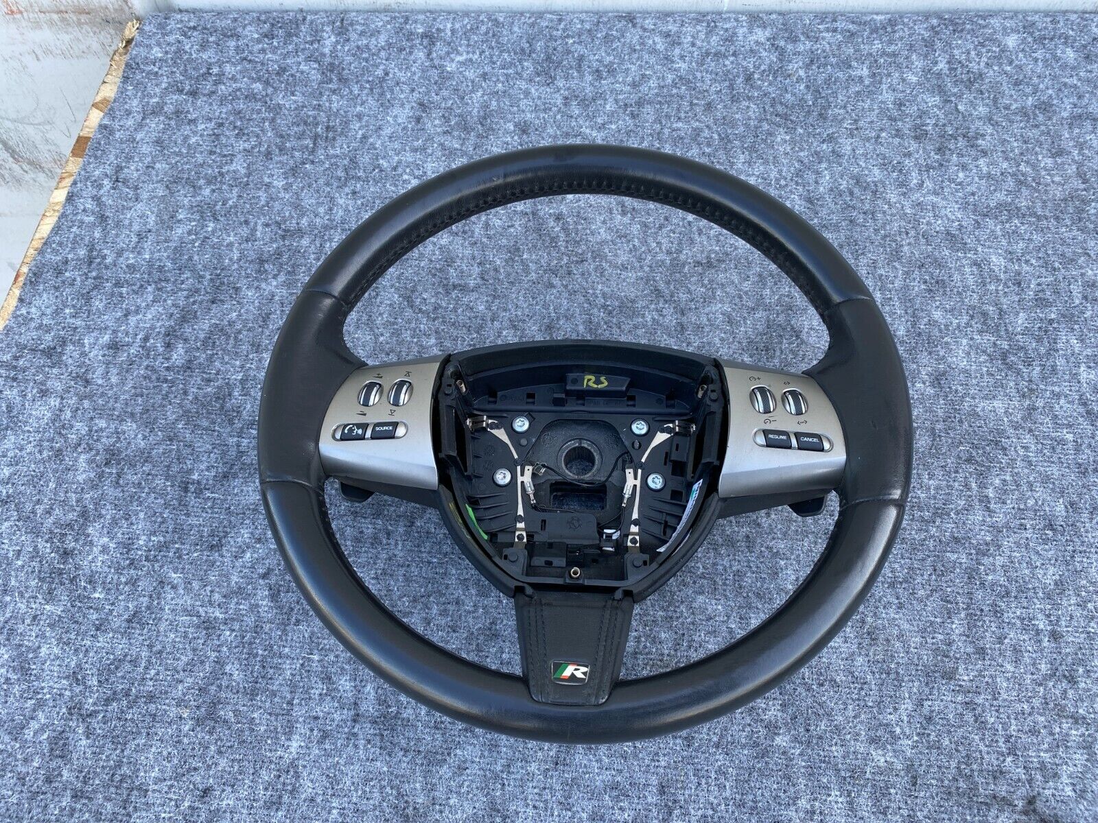 R SPORT STEERING WHEEL PADDLE SHIFT AND SWITCHES JAGUAR XF XFR OEM (09-15)