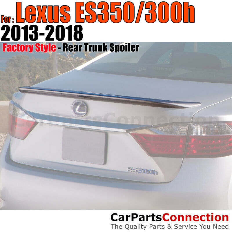 Painted Trunk Spoiler For 13-18 Lexus ES ES350 Sedan 4 Door 3R1 MATADOR RED MICA