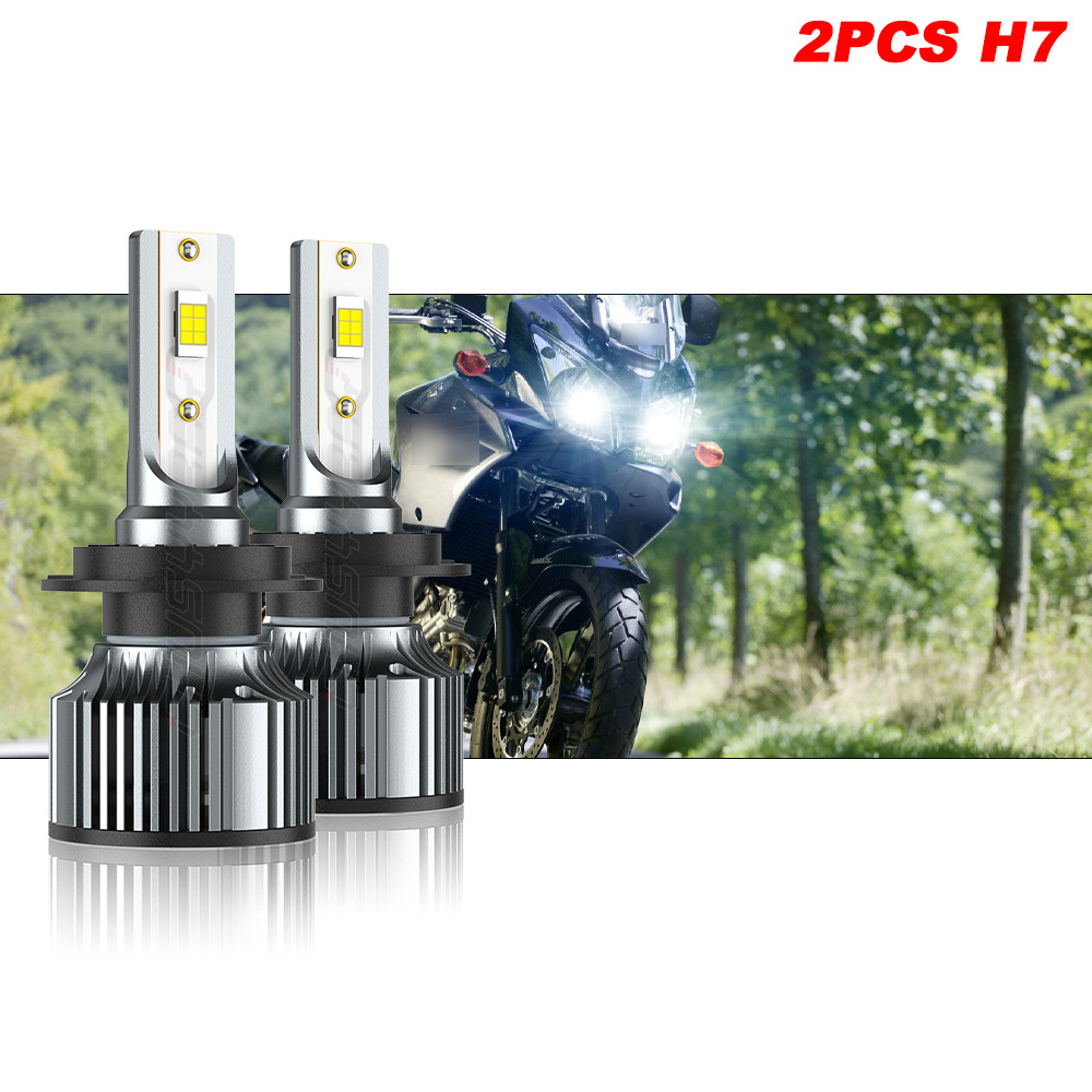 White H7 LED Motorcycle Headlight High / Low Bulb For BMW C650GT C650 C600 Sport