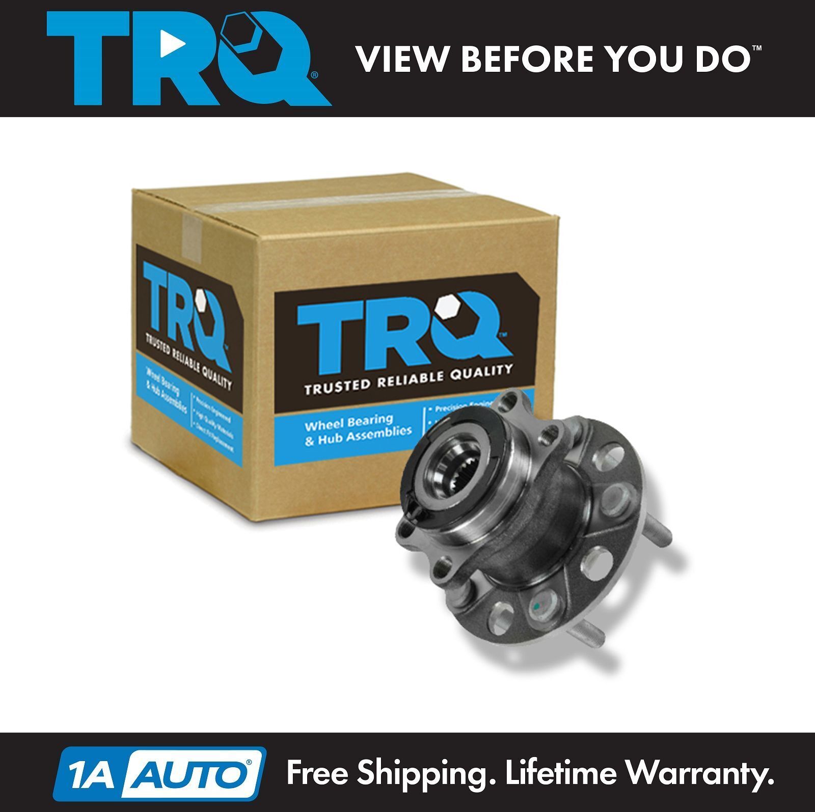 TRQ Rear Wheel Hub & Bearing Left or Right for Jeep Compass Patriot Caliber