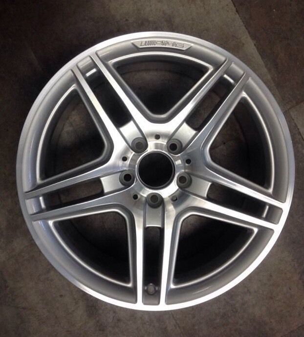 Mercedes C350 2008 09 10 11 12 2013 85057 aluminum OEM wheel rim 18 x 8.5 Rear