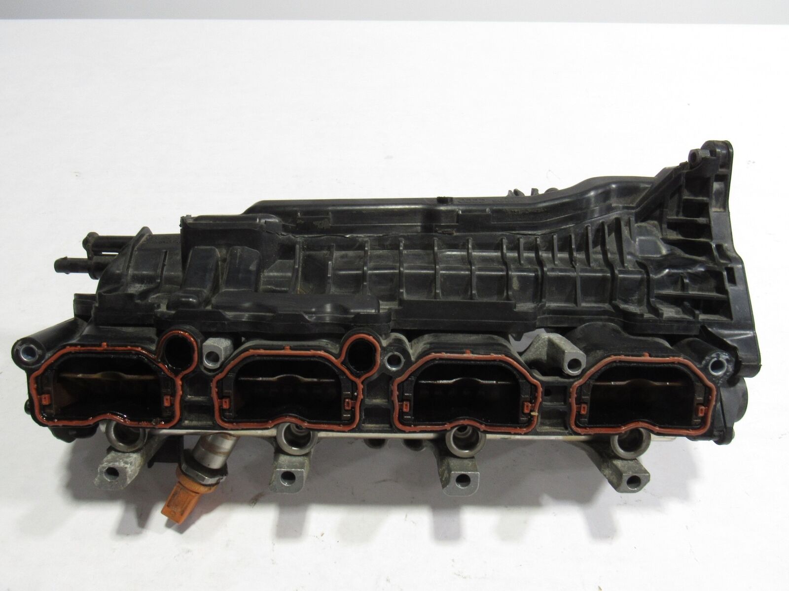 13-18 Audi S6 C7 2014 4.0L Engine Motor Left Intake Manifold W/ Fuel Rail ;:O