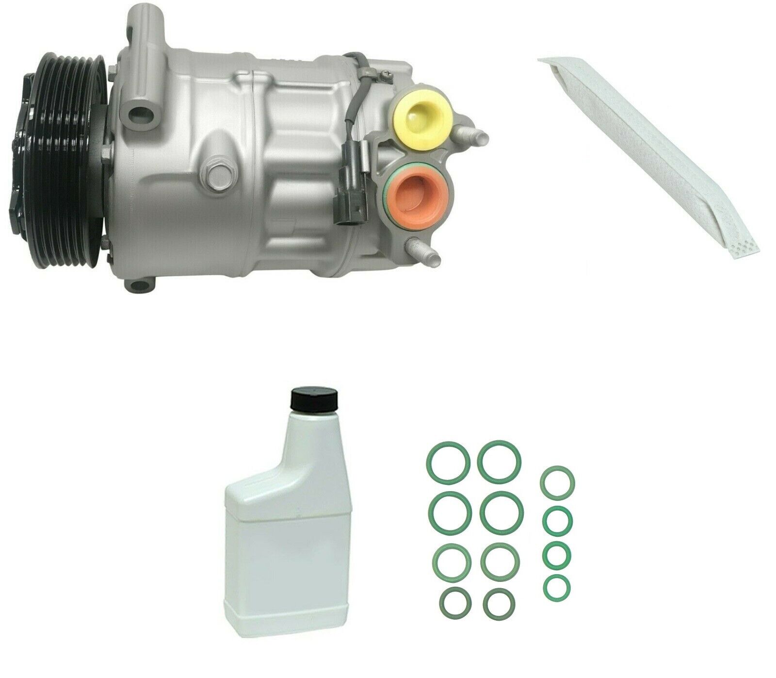 RYC Remanufactured Complete AC Compressor Kit IG573 Fits XFR XF XJ
