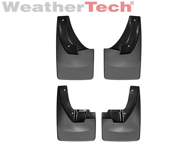 WeatherTech No-Drill MudFlaps for Ram 1500/2500/3500 - 2010-2018 Front Rear Set