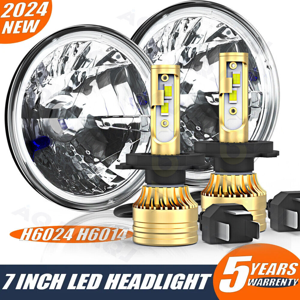 7 Inch LED Head Light Lamp for Lada Niva Urban 4X4 Suzuki Samurai U1