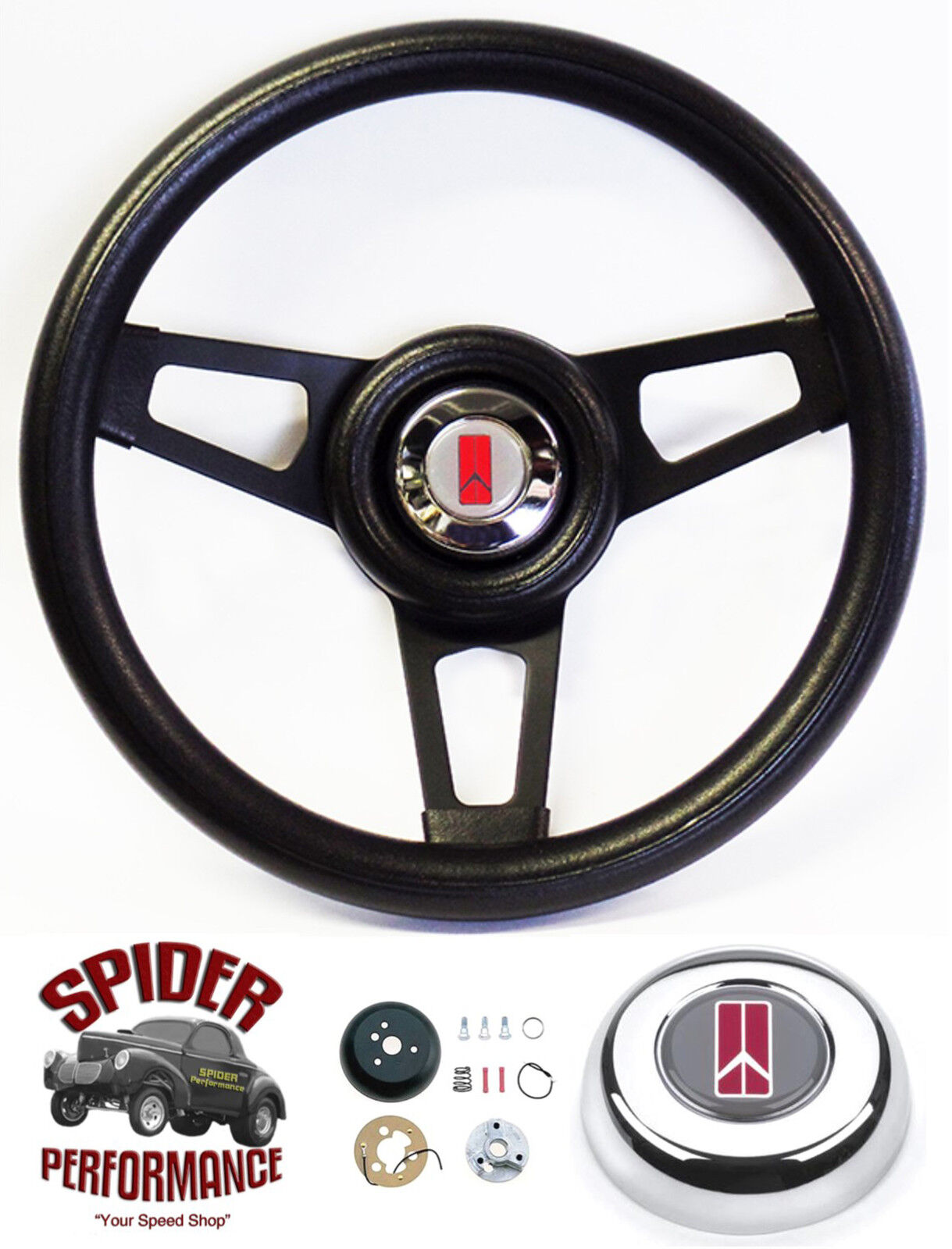 1969-1989 Oldsmobile steering wheel 13 3/4