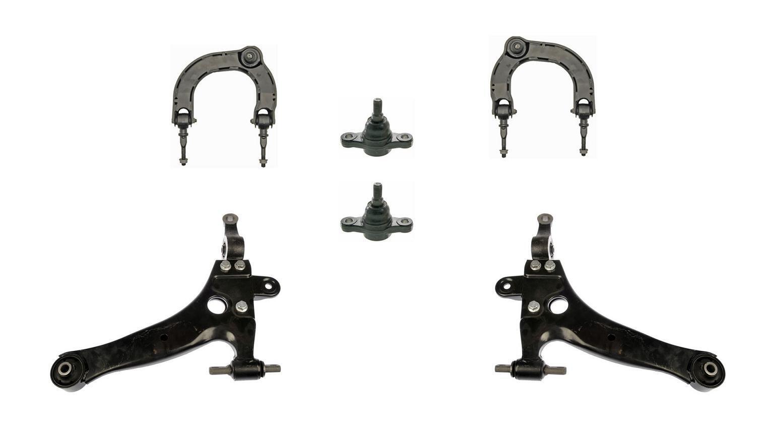 2001 XG300 99-01 Sonata Upper & Control Arm With Ball Joints 6Pc