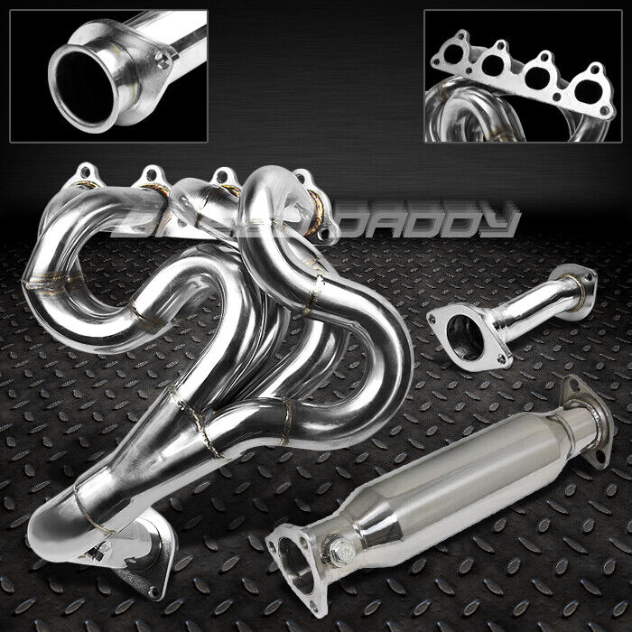 4-1 DRAG MANIFOLD HEADER+EXHAUST PIPE FOR 88-00 CIVIC/CRX/-97 DEL SOL D15/D16