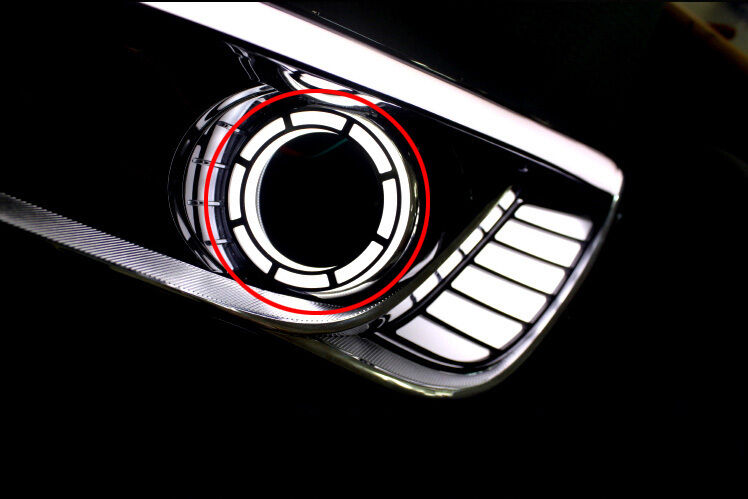 Front Head Light Custom Angeleye Surface Emitting LED for Hyundai 2015+ Sonata