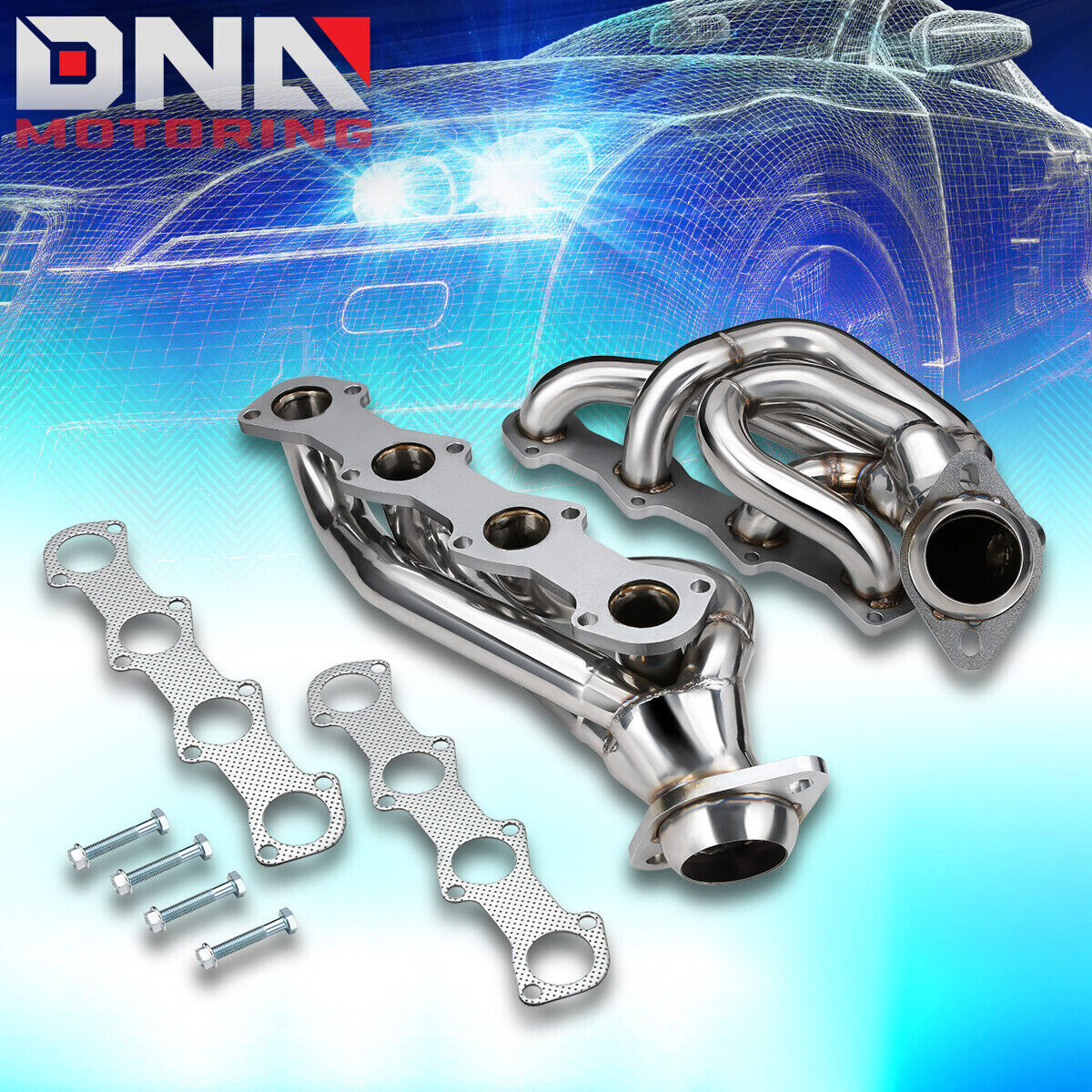 STAINLESS STEEL HEADER FOR 97-03 F150/F250/EXPEDITION 5.4L 8CYL EXHAUST/MANIFOLD