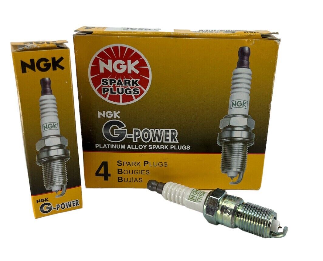 3186 TR5GP NGK G-Power Platinum Alloy Spark Plugs, Set of 4