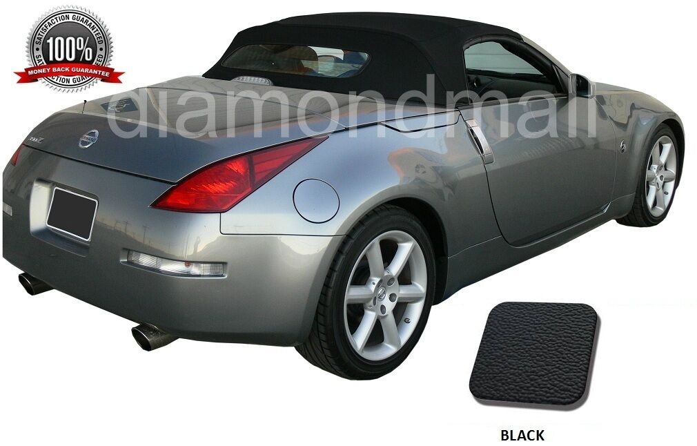Nissan 350Z Convertible Soft Top With Defroster Glass Window 2003-2009