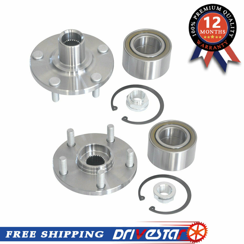 Set: 2 Front Wheel Hub & Bearing Assembl for Avalon Camry Sienna RX300 ES300