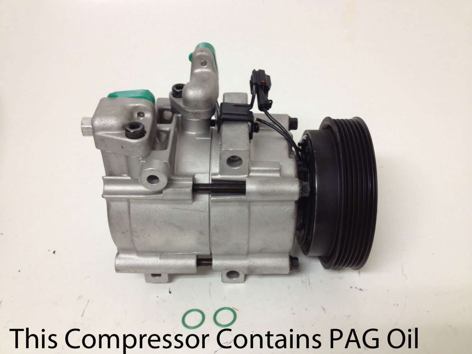 Remanufactured A/C Compressor for 2001-2006 Santa Fe 2.7L  w/1 year warranty