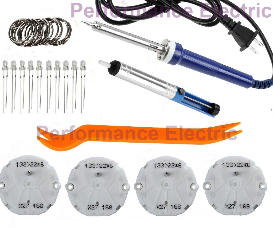 GM Instrument gauge cluster repair kit 4 stepper motors x27 168 EASY DO YOURSELF
