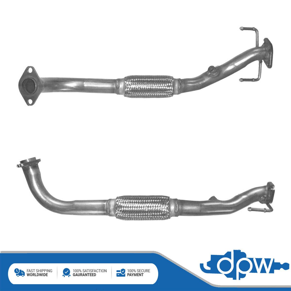 Fits Proton Satria 1996-2000 1.6 + Other Models Exhaust Pipe Euro 2 Front DPW