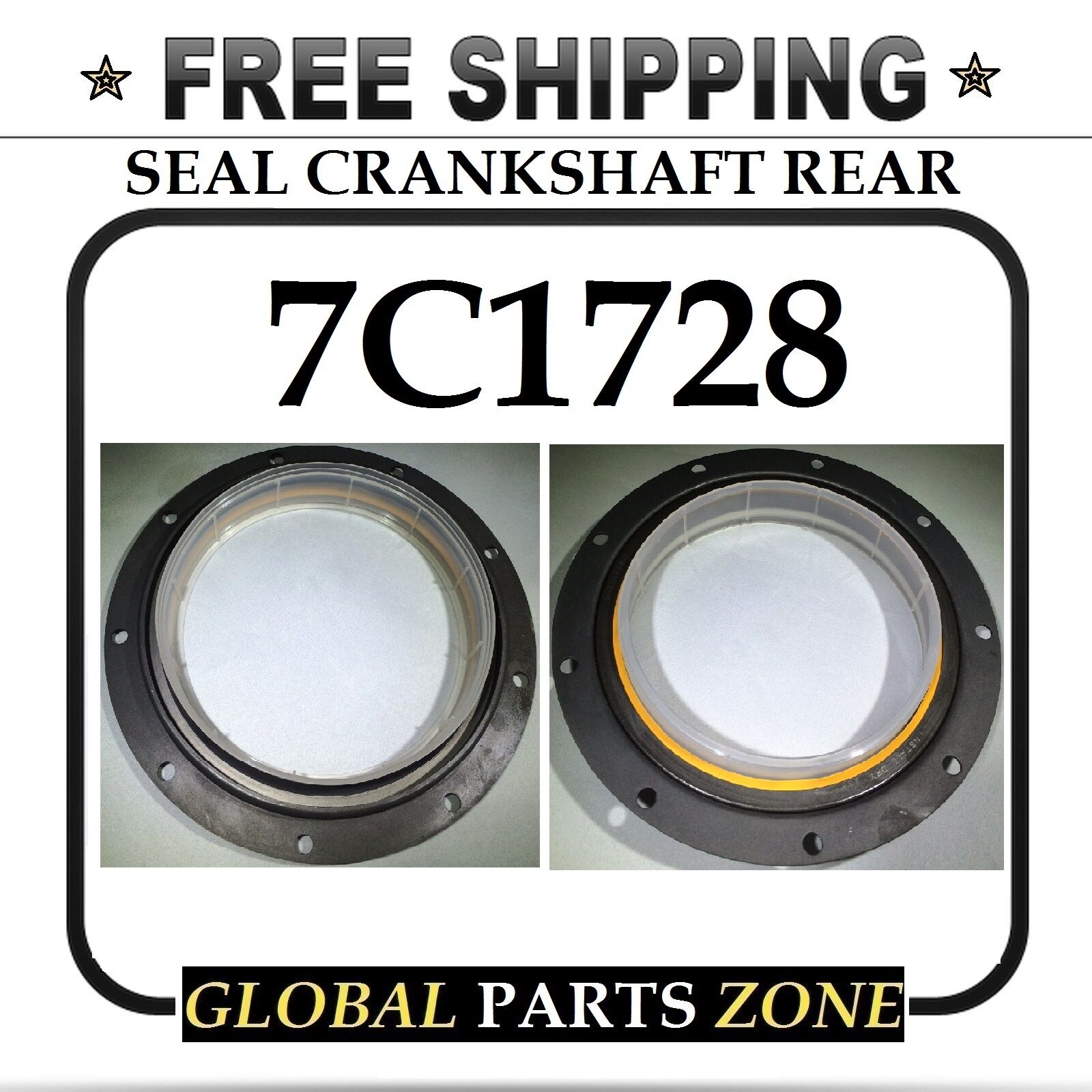 NEW SEAL CRANKSHAFT REAR 7C1728 7C-1728 for Caterpillar CAT C12 