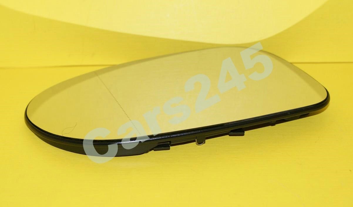 Mercedes W208 R170 W168 Mirror Glass Aspherical Heated With Plate 96-2004 Right