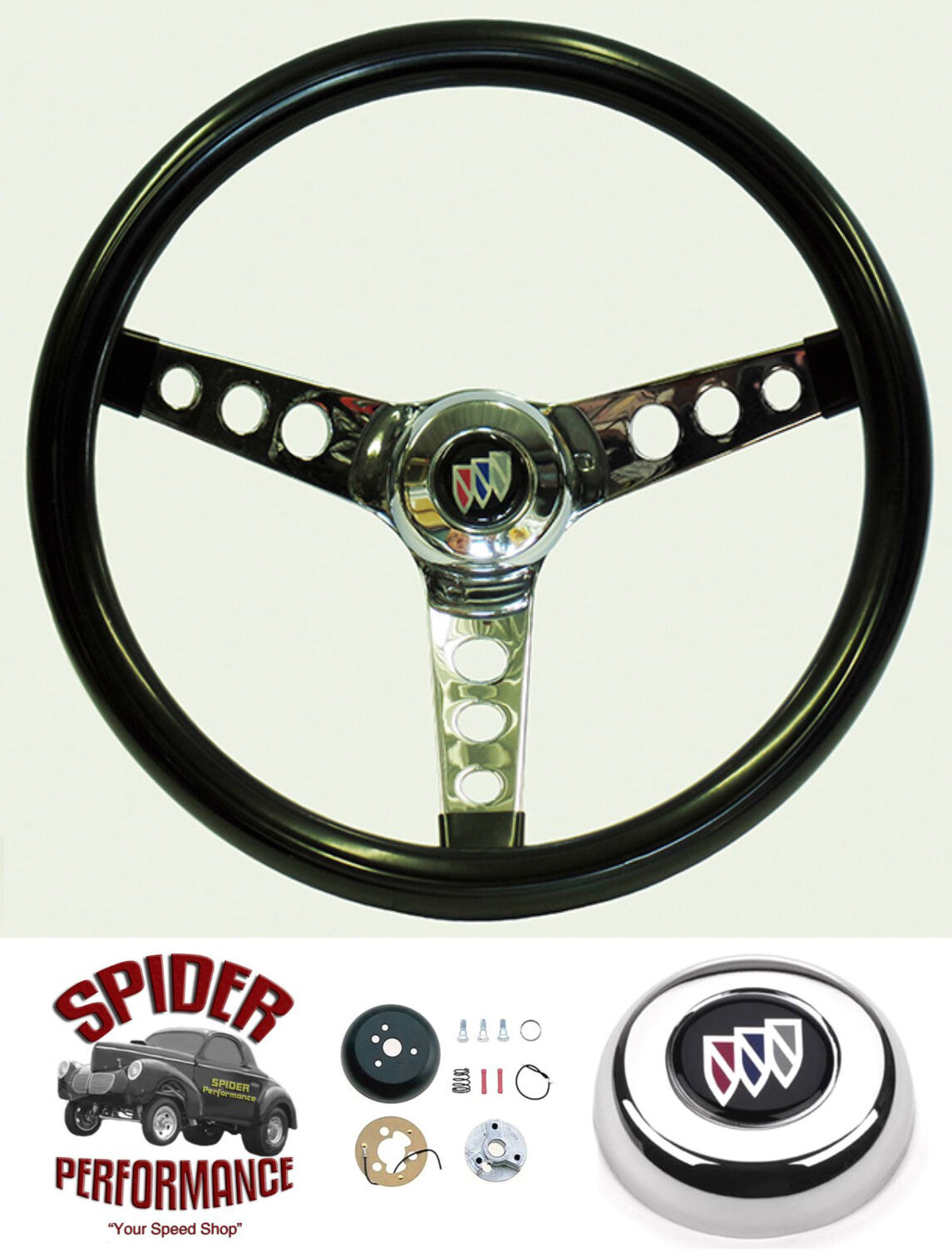 1967-1968 Wildcat Skylark Lesabre Special steering wheel 13 1/2\