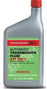 Genuine OEM Honda Automatic Transmission Fluid ATF DW-1 - One Case 12 Quarts