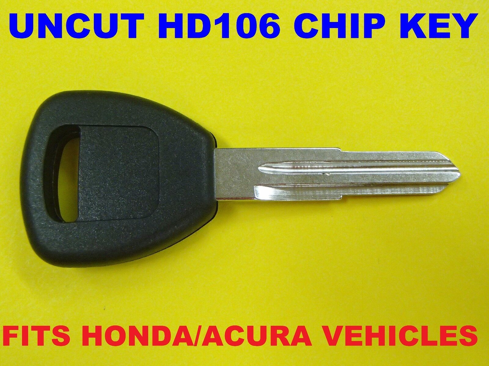 NEW UNCUT Replacement 1996 - 2006 Transponder Chip Key Blank HD106-PT 5913978
