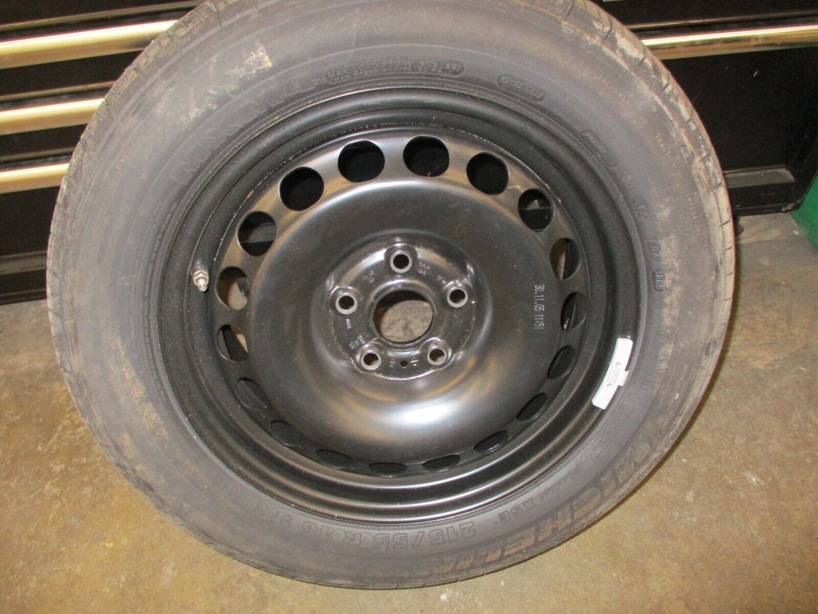 TIRE RIM Wheel 16x7 Steel Spare Full Size 06-10 VW VOLKS PASSAT NEVER MOUNTED