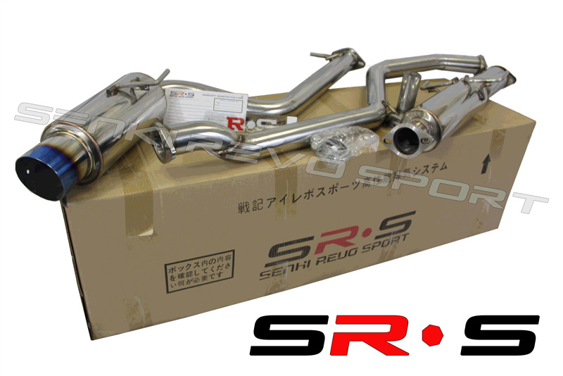 Scion tC 2011 2012 2013 SRS S2 Race Performance Cat back TI-Burnt tip Exhaust 