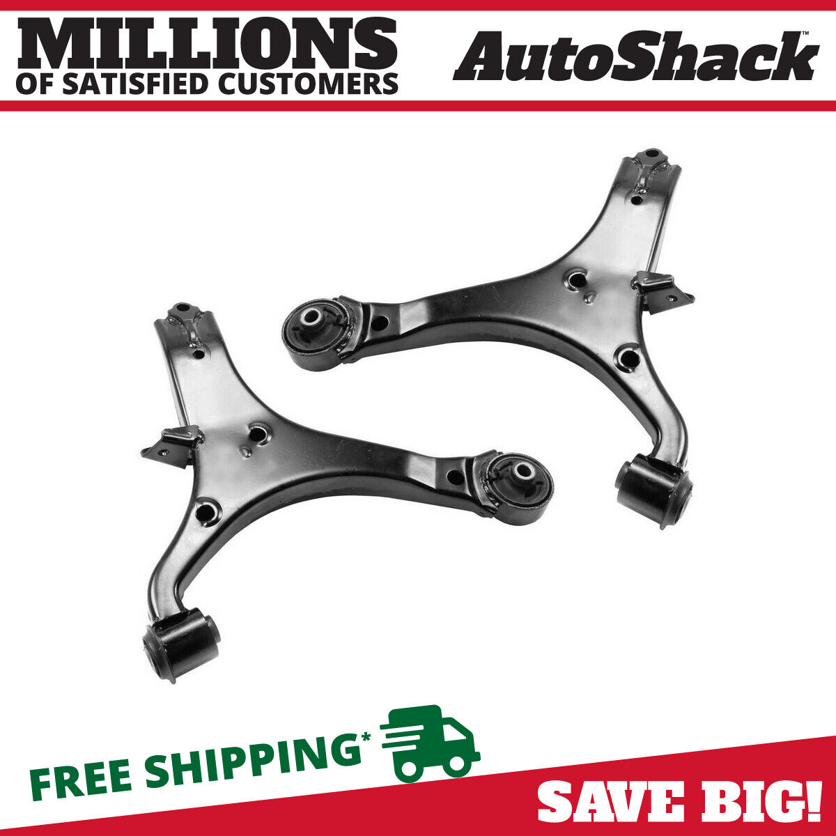 Front Lower Control Arms Pair 2 for 2003-2008 2009 2010 2011 Honda Element 2.4L