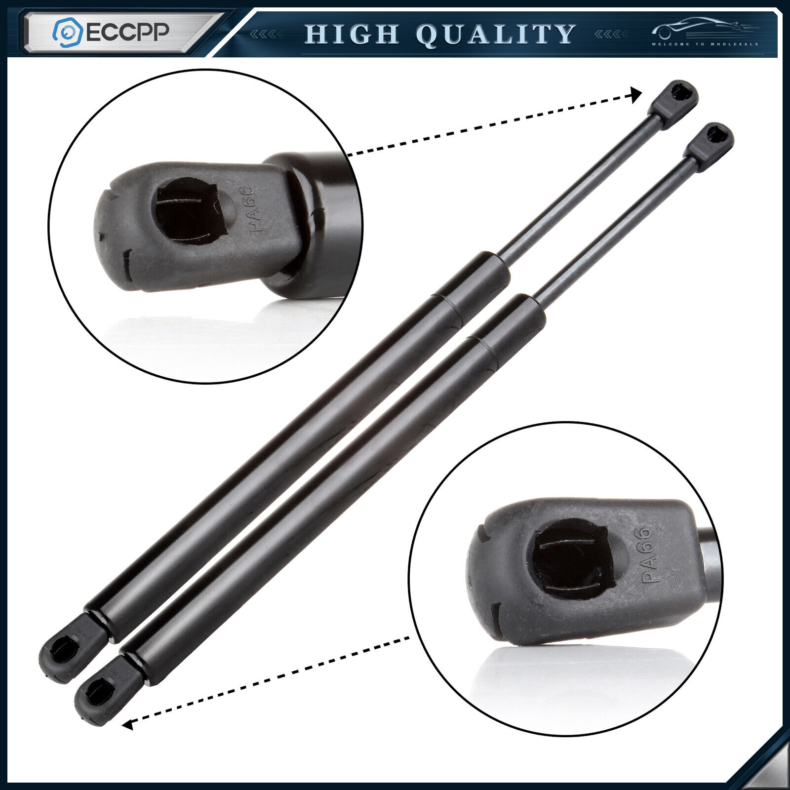 ECCPP 2Rear Liftgate Lift Supports Shocks Struts For 2005-2010 Dodge Magnum 6103