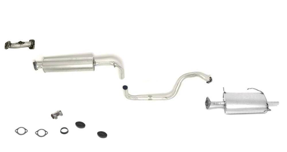 Muffler Exhaust Pipe System For 97 98 1999 Infiniti I30 Fed or California Emis
