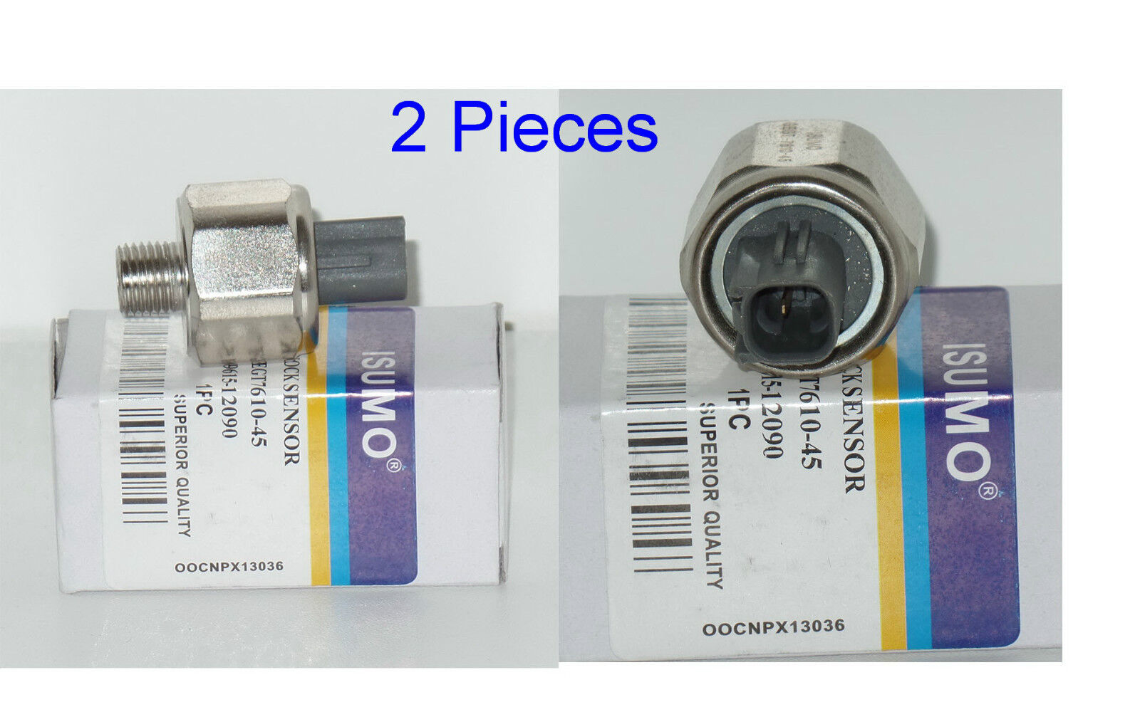 2 Pieces Knock (Detonation) Sensor  89615-12090 Fits: GEO LEXUS & TOYOTA