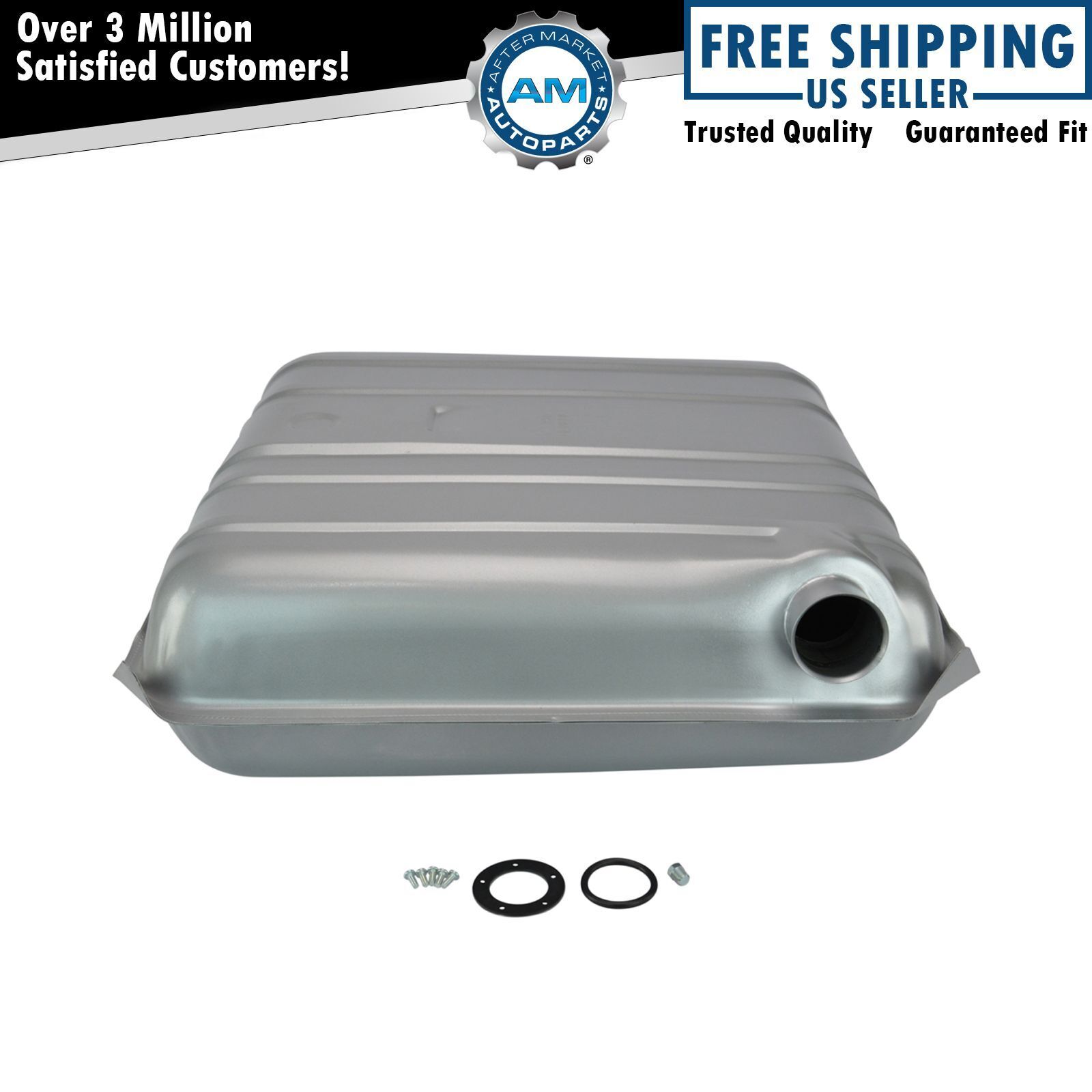 Fuel Gas Tank for 55-56 Chevy 150 210 Series Bel-Air w/ Square Corners