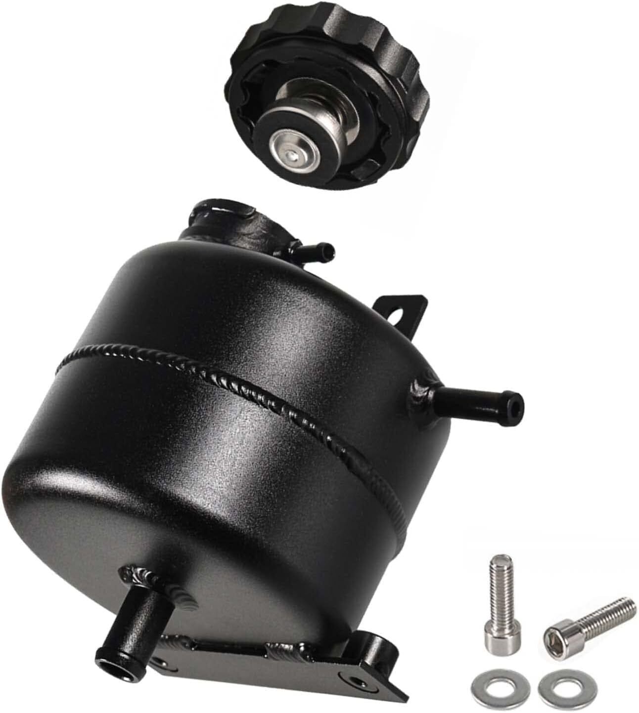 ⭐Aluminum Radiator Header Water Coolant Expansion Tank For Mini Cooper S R52 R53