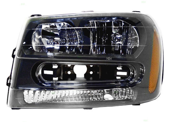 New Replacement Headlight Assembly LH / FOR 2002-08 CHEVROLET TRAILBLAZER