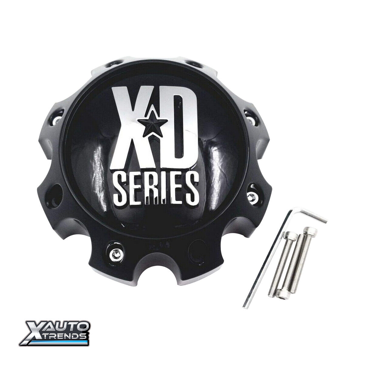 XD Series Wheel Center Cap Gloss Black 8 LUG 1079L170GB