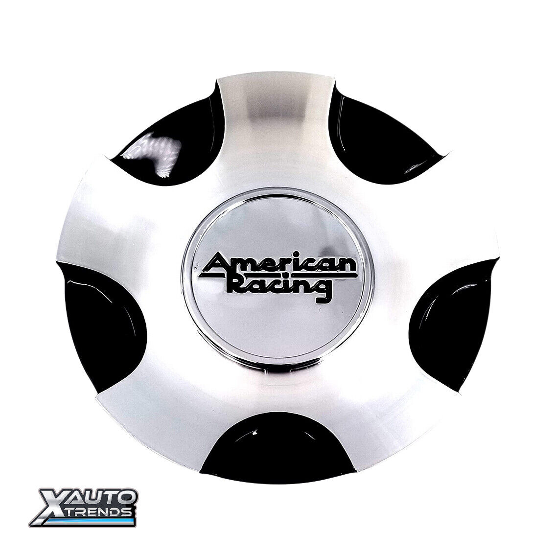 American Racing AR919 Wheel Center Cap  Gloss Black Machined AR919CAPB-GBM