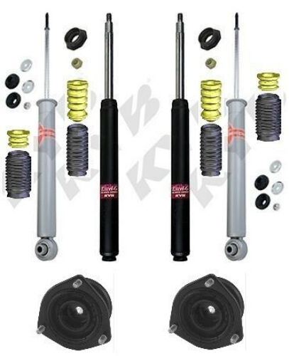 KYB SHOCKS FOR 84-89 NISSAN 300ZX INCLUDING FRONT STRUT MOUNTS & ALL 4 BOOTS Z31