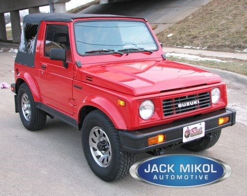 For 1986-1994 Suzuki Samurai Jimmy Replacement Soft Top with Clear Windows
