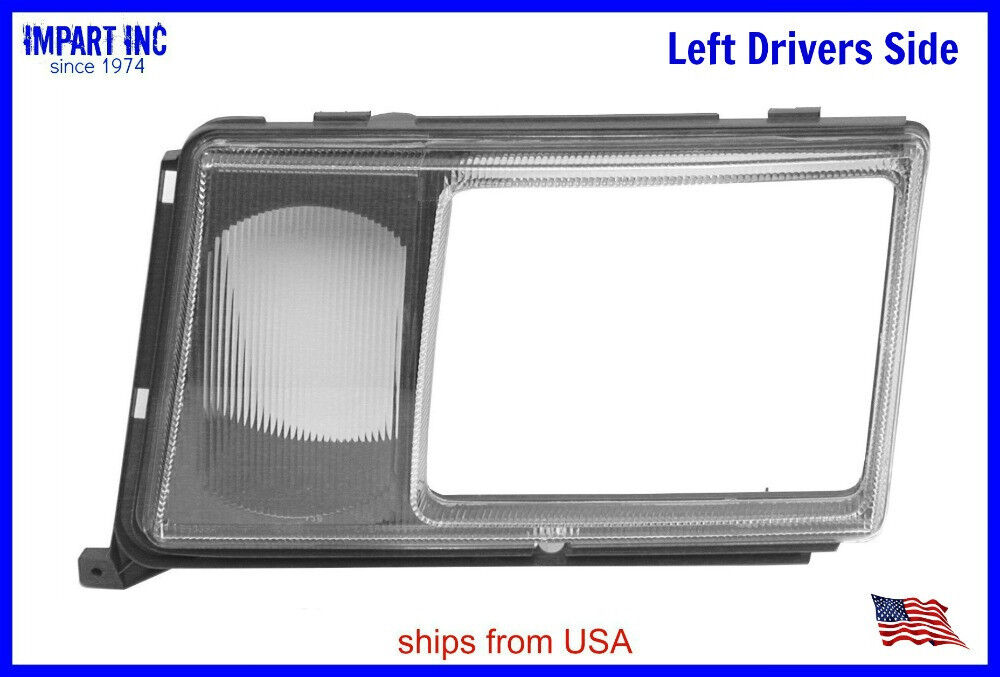 Mercedes W124 HeadLight Door Cover Fog Lamp Lens Drivers Side 000 826 05 59