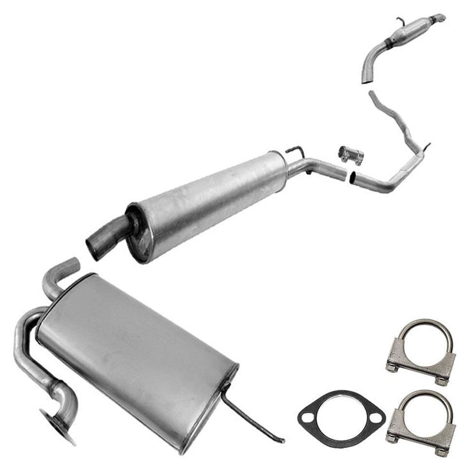 Resonator Pipe Muffler Exhaust System Kit fits: 2004-2009 Quest 3.5L