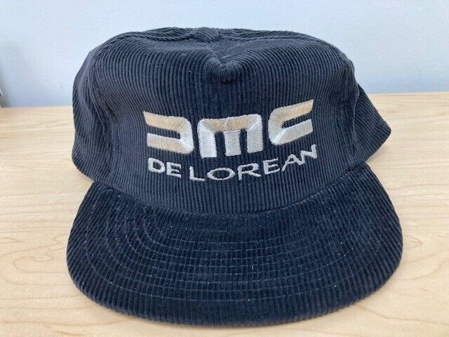 DELOREAN DMC BALL CAP DMC 12 NEW OLD STOCK - RARE - NEVER USED - MOTOR COMPANY
