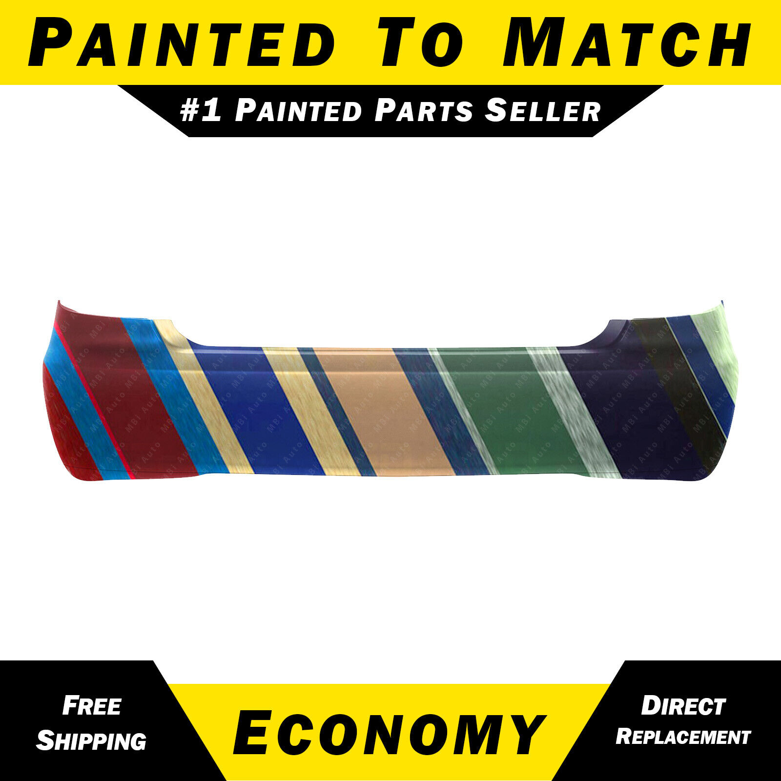 NEW Painted to Match Rear Bumper Cover Replacement for 2002-2006 Lexus ES300 330