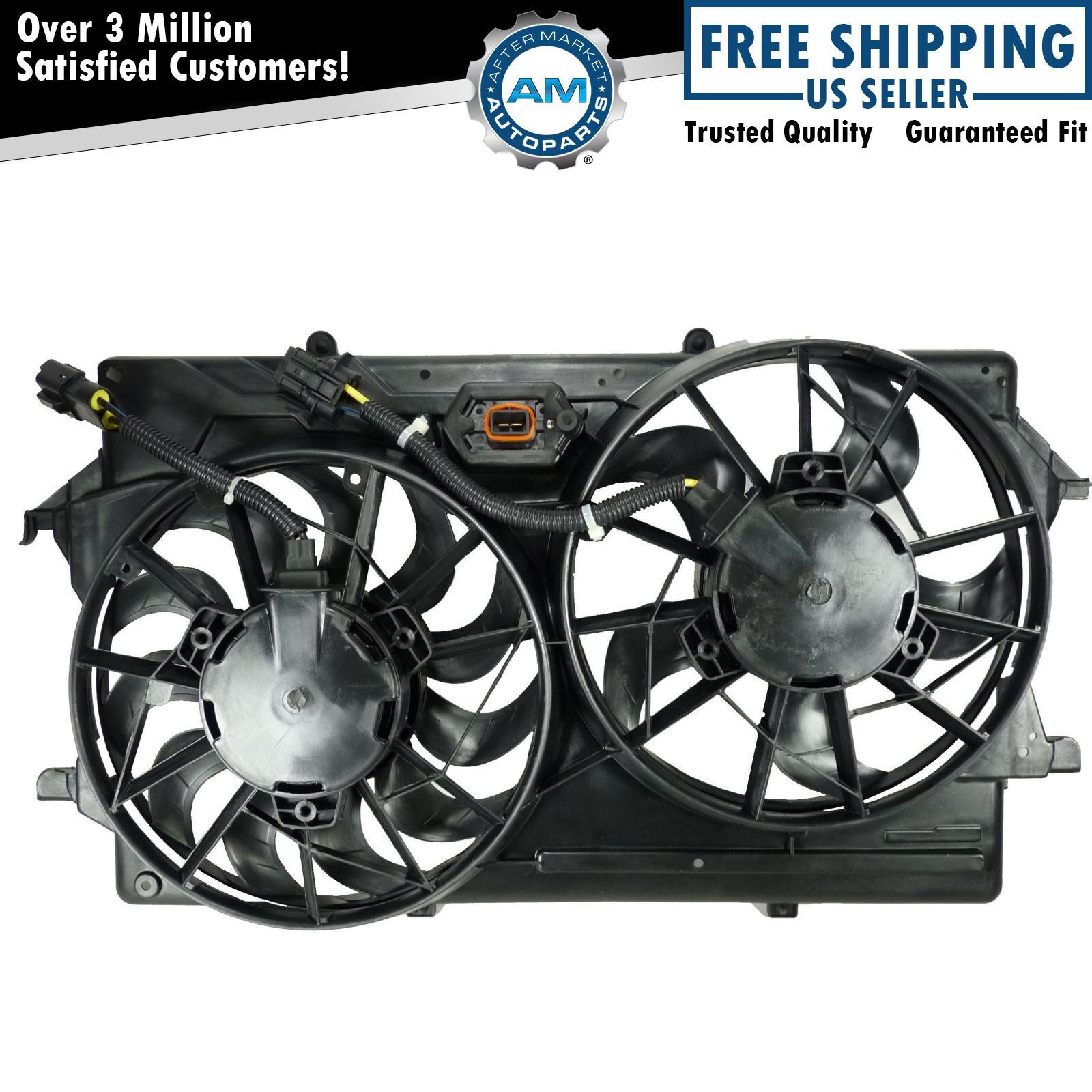 Radiator Cooling Fan Engine for 03-04 Ford Focus w/ DOHC & A/C
