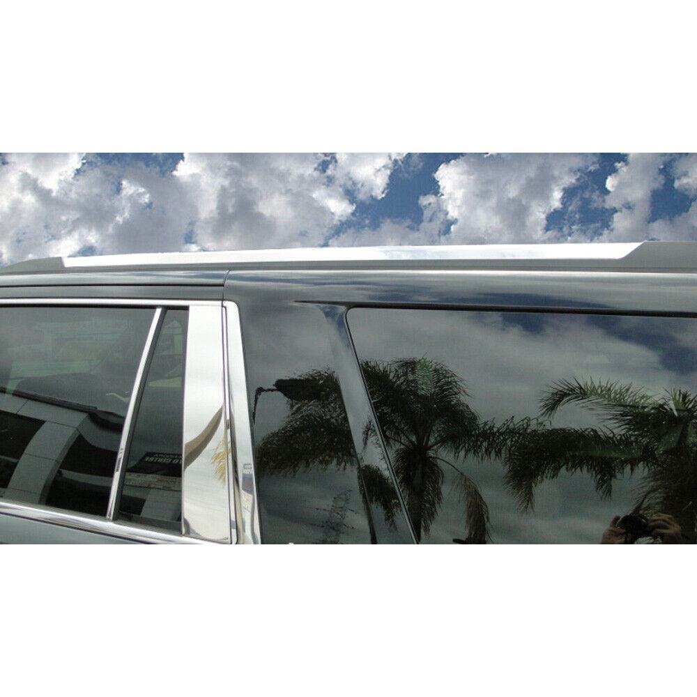 Chrome Roof Rack Accent Trim Covers (2 PC) for 2015-2019 Yukon XL