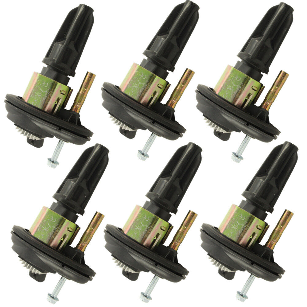 New Ignition Coil Set of 6 For Chevy Trailblazer GMC Canyon Envoy H3 2002-2005