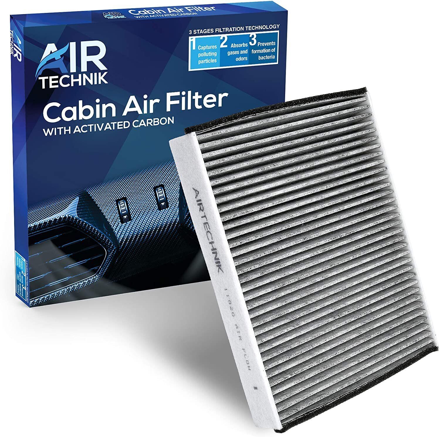 AirTechnik CF11920 Cabin Air Filter w/ Activated Carbon | Fits Ford C-Max...